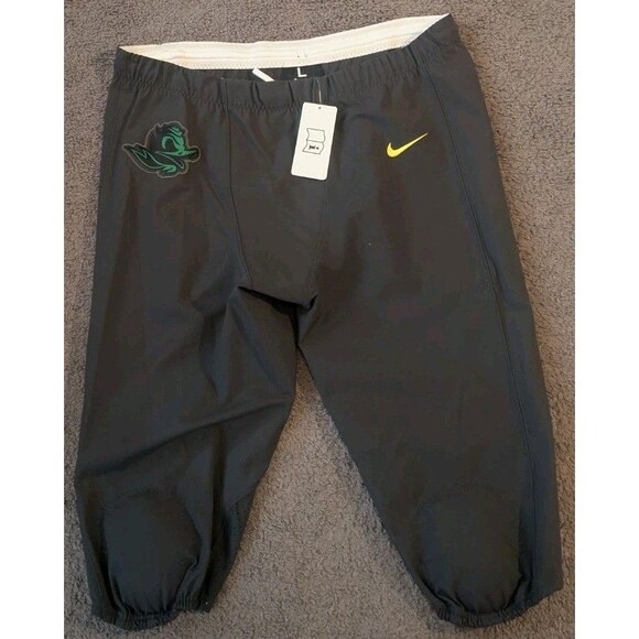 2017 Nike Oregon Ducks Team Issued Gray Football Pants Men's Large - Picture 1 of 7